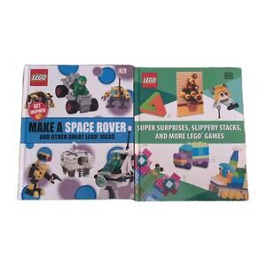LEGO Great Lego Ideas & More Lego Games Set Of 2 Books